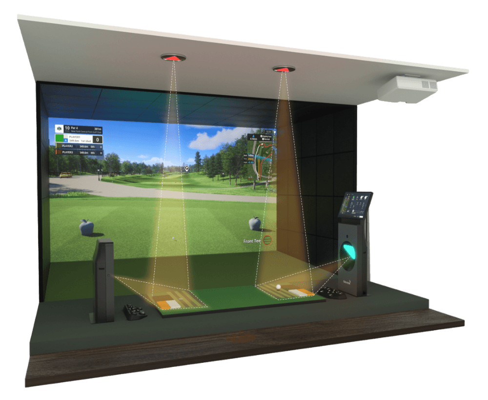 THE MOST ADVANCED SIMULATOR YET, BRINGING LIFELIKE COURSES TO YOU!